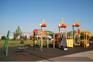 Ellington Eaton Square Amenities - Children's Cycling Track